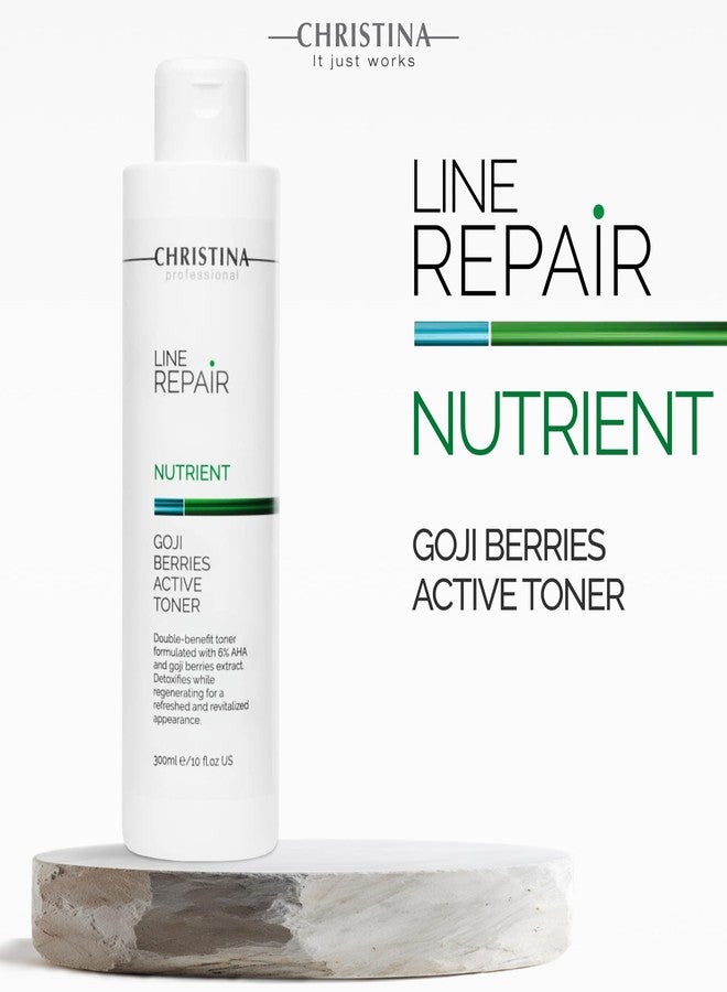 -CHRISTINA- Christina Line Repair Nutrient Goji Berries Glycolic Acid Toner for Face | Regeneration, Skin Alignment Facial Toner | Suitable for Acne, Black Spots 300ml - Image 5