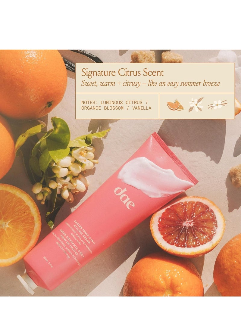 DAE - Hair Cactus Fruit 3-In-1 Styling Cream - Smooth Styles, Prep Shiny Blowouts, Defines Curls ,150ml - Image 1