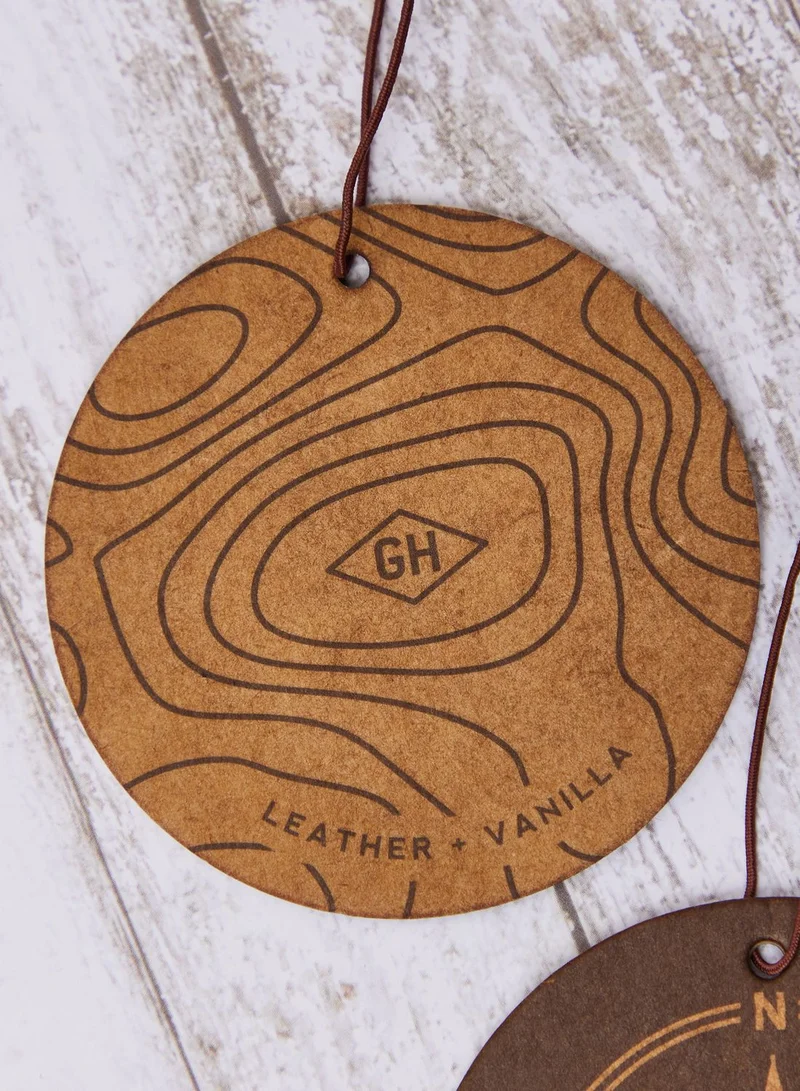 GENTLEMEN'S HARDWARE Leather & Vanilla Car Diffuser