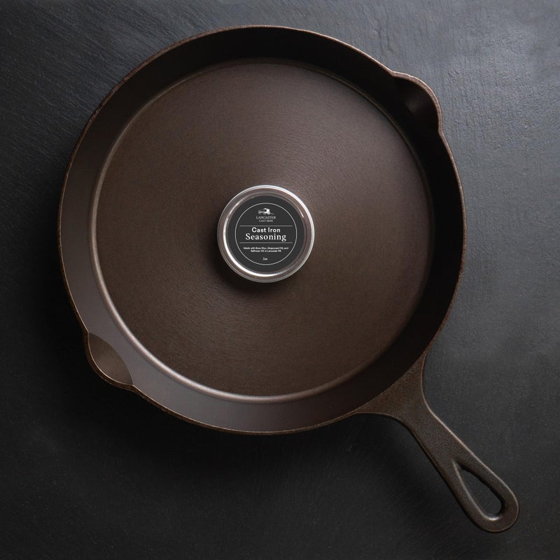 Lancaster Cast Iron Lancaster Cast Iron Seasoning - Restore and Condition Cast Iron and Carbon Steel Cookware - Made in the USA  - Image 4