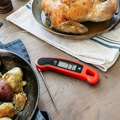 Lavatools Javelin® PRO Duo Ultra-Fast 2-Second Professional Digital Instant Read Meat Thermometer for Grill and Cooking, Auto-Rotating Backlit Display, IP65 Water Resistant, NSF Certified – Sesame - Image 5