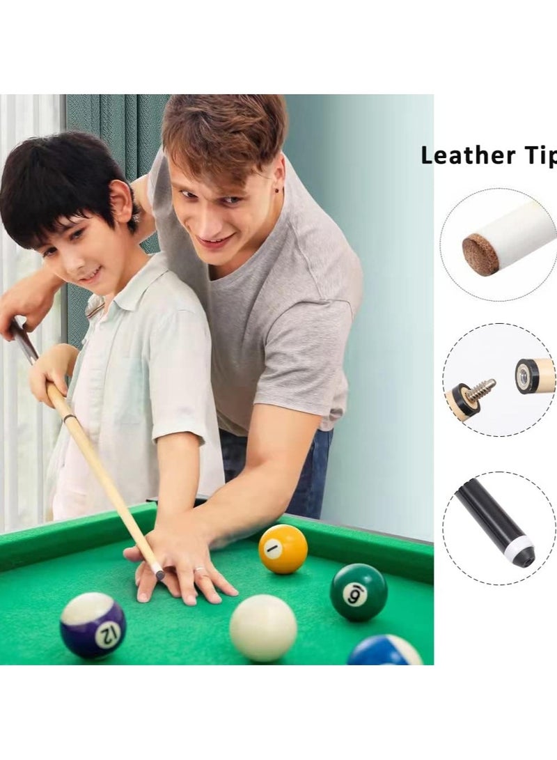 147cm Pool Cue Stick Billiard Cue Stick, Hardwood Pool Stick with 12.7mm Tips for Adults, Beginner, Player, Starter, Club, Party - Image 5