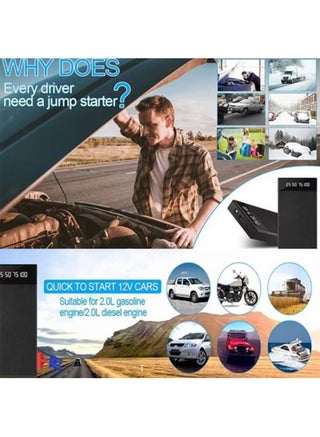 Car Jump Starter With 400A 10000mah Water-Resistant Jump Starter Battery Pack, Battery Jumper Starter Portable - view 5
