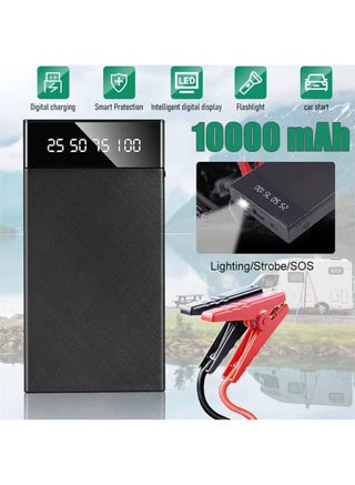 Car Jump Starter With 400A 10000mah Water-Resistant Jump Starter Battery Pack, Battery Jumper Starter Portable - view 2