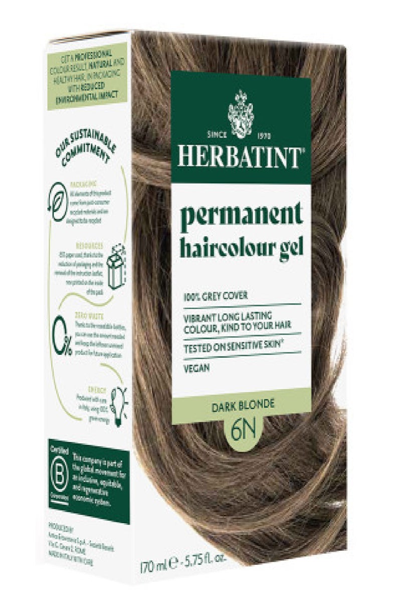 HERBATINT HAIRCOLOR GEL 6N(DARK BLONDE)