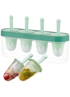 Ice Cream Mold, Homemade Popsicle Mold for Kids, Small Resusable Silicone BPA-Free Ice Cream Maker DIY Teething Mini Popsicle for Toddlers and Babby