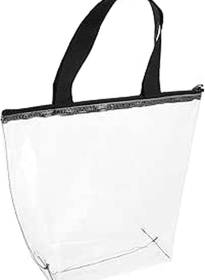 Large Travel Toiletry Bag PVC Cosmetic Pouch Portable Wash Organizer 29x26x10 5cm - Image 1