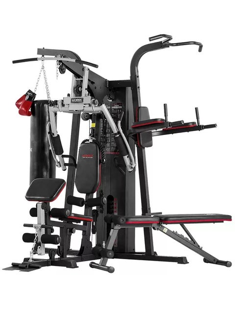 MG65-Multifunctional Comprehensive Training Equipment Home Gym Three Stations, 73kg Weights