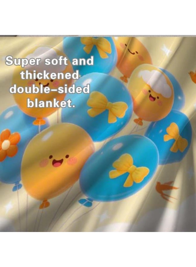 general Wisdom Fairy (latest) flannel thin blanket (warm and comfortable, suitable for sleep, game use, dust and sandproof) 150cm*200cm - 38 - Image 5