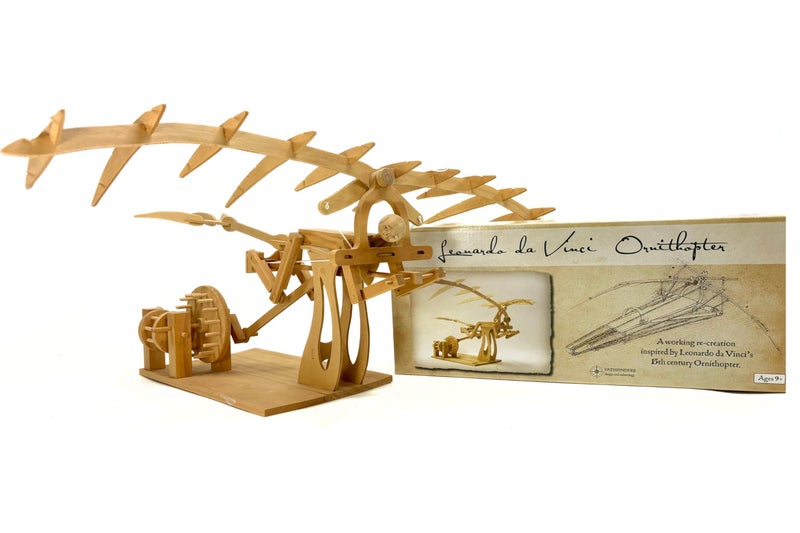 PATHFINDERS STEM Kit Leonardo da Vinci Ornithopter 3D Puzzle Engineering Toy for Kids Ages 9 Educational Science Learning Resource Fun Gift Idea for Girls - Image 2