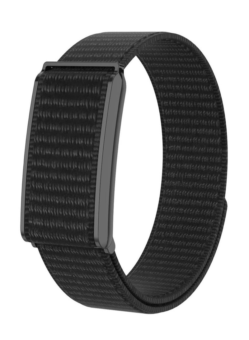 porodo TrackFit screenless fitness tracker with black and orange strap and black case - Image 1