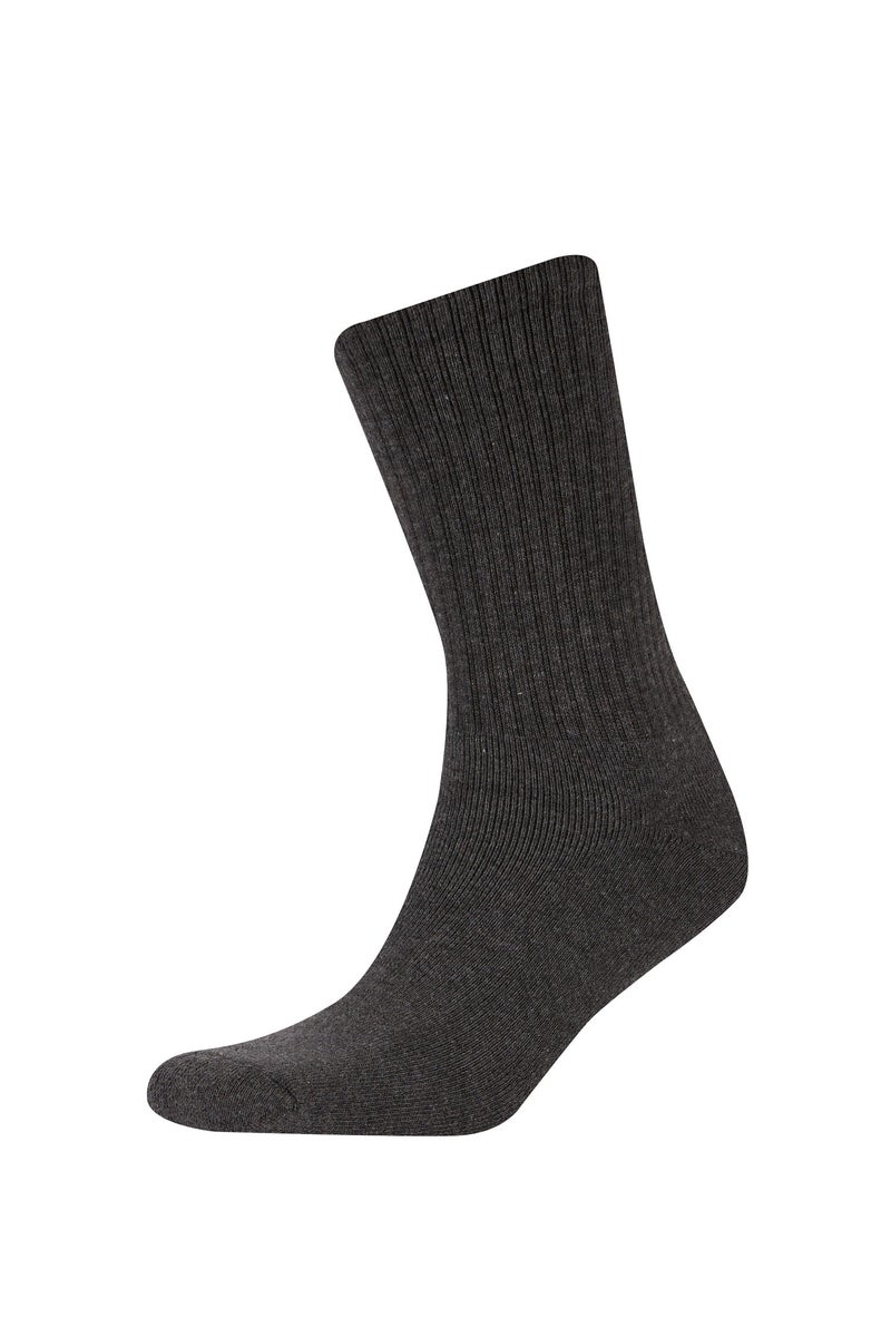 DeFacto Grey Man Man 2 piece Terry Socks Casual - Image 2
