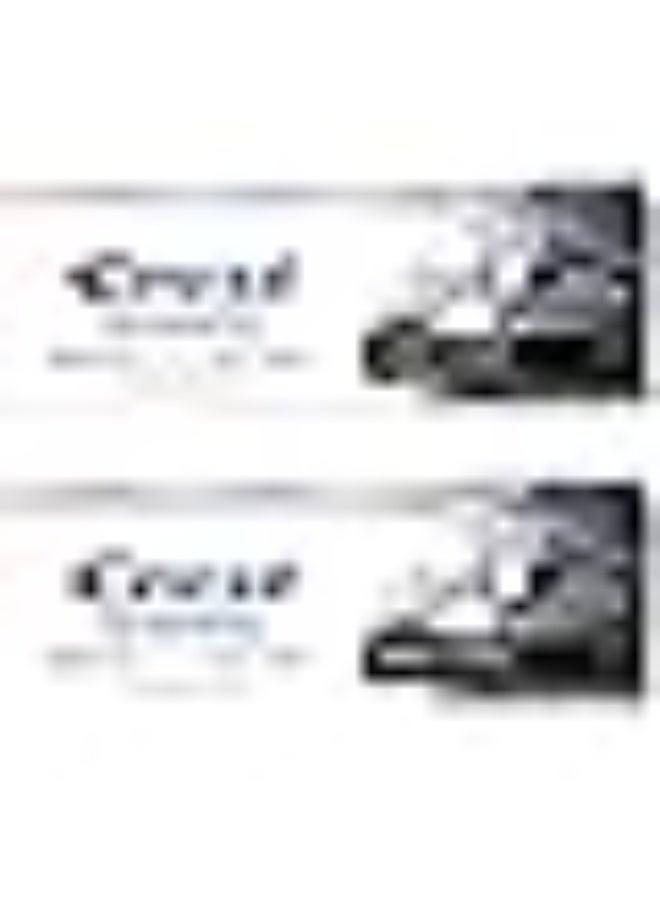 Crest 3D White Whitening Toothpaste with Charcoal Flavor, 75ml (2 tubes)