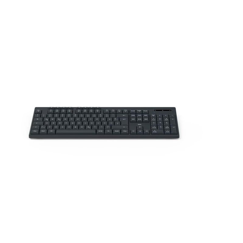 Hama WK-200 Wireless Keyboard, Full Format, Black, 105 Keys, 20 Multimedia Keys, 2.4 GHz, 10 m Range - Image 2