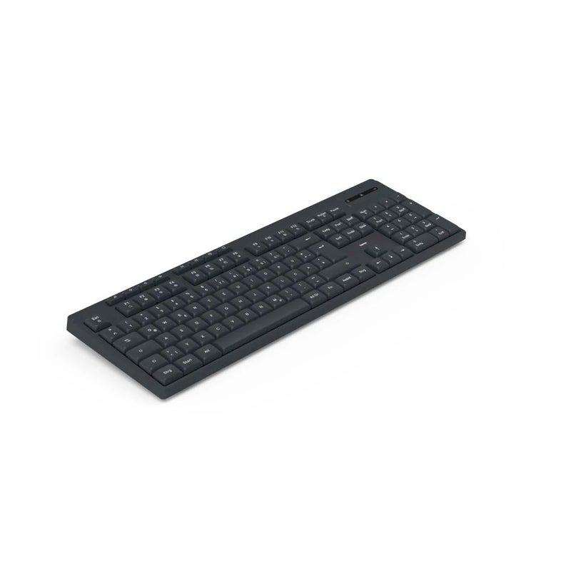 Hama WK-200 Wireless Keyboard, Full Format, Black, 105 Keys, 20 Multimedia Keys, 2.4 GHz, 10 m Range - Image 4