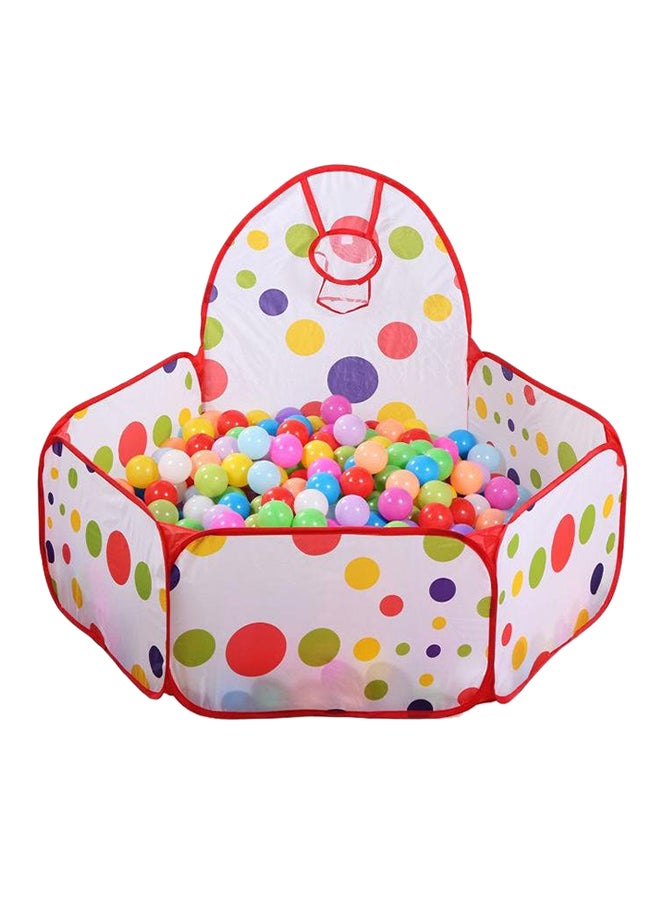 Alyashmac Foldable Tent With Ocean Balls 100x100x37cm