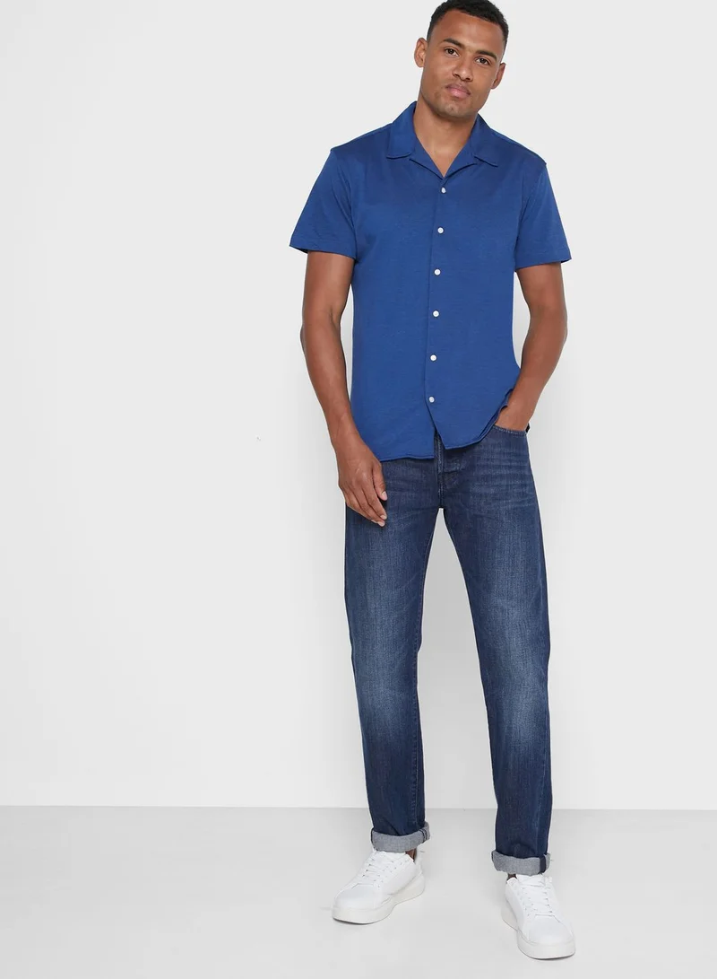 JACK & JONES Relaxed Fit Button-Down Shirt