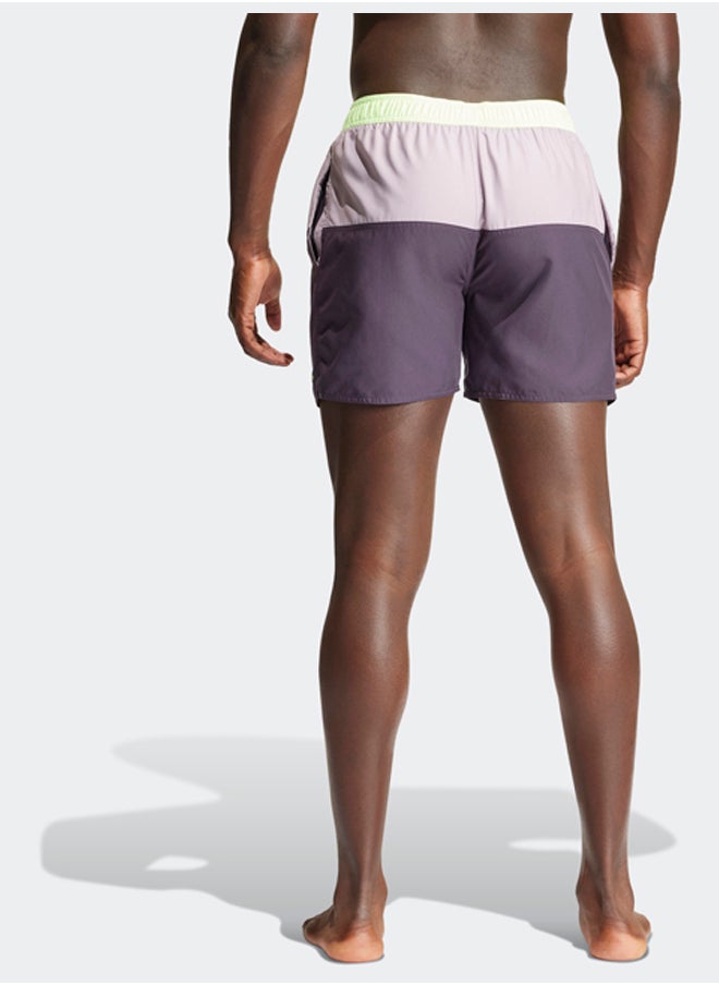 Adidas - شورت سباحة Colorblock Clx قصير الطول - Image 1