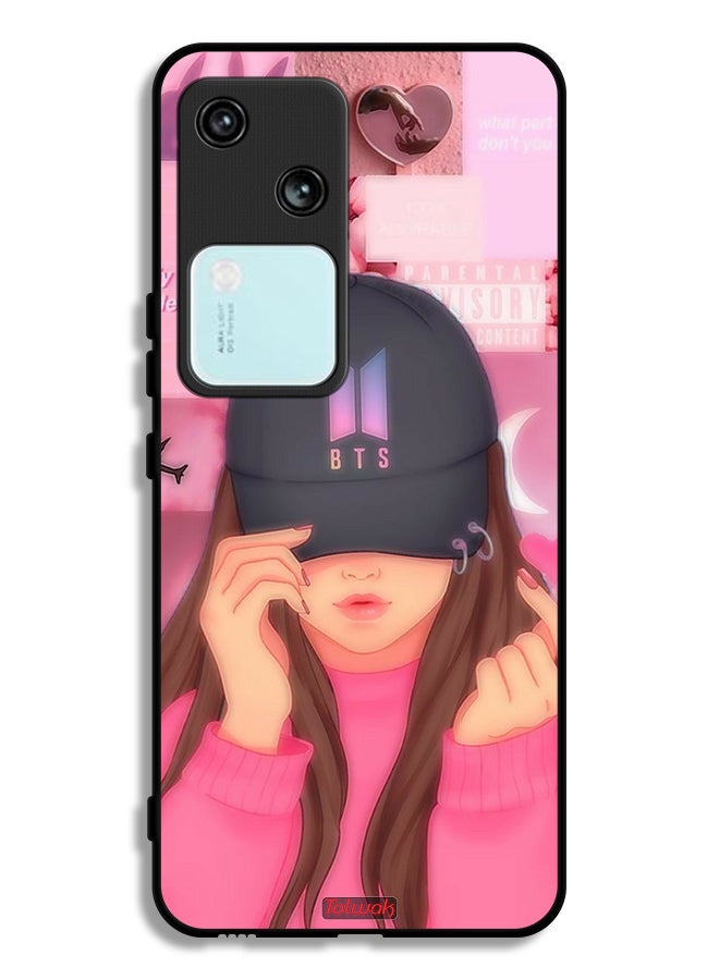 Tolwak Vivo V30 5G Protective Case Cover Cap Girl Snap - Image 1