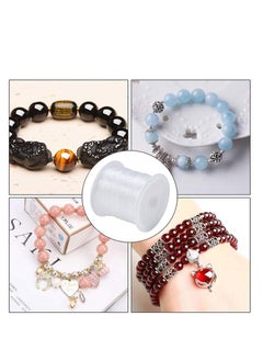 Grab Mantra 100 Meter Strong Crystal Elastic Thread For Necklace Bracelet Jewelry Making And Fishing  - Image 4