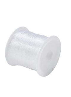 Grab Mantra 100 Meter Strong Crystal Elastic Thread For Necklace Bracelet Jewelry Making And Fishing  - Image 1