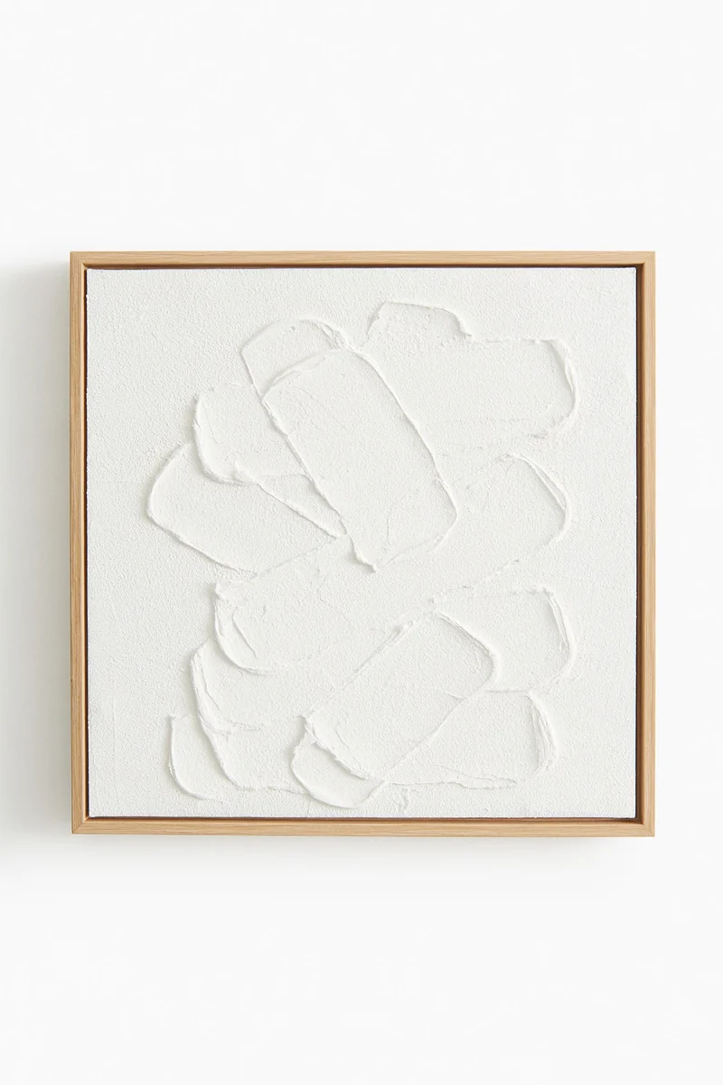 H&M Textured wall art