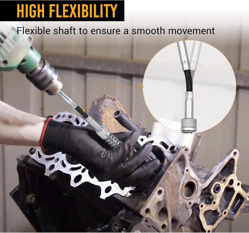 EWK 2" to 7" 3 Stones Engine Cylinder Hone Tool Adjustable Cylinder Deglazer Piston Honer 220 Grit - Image 4