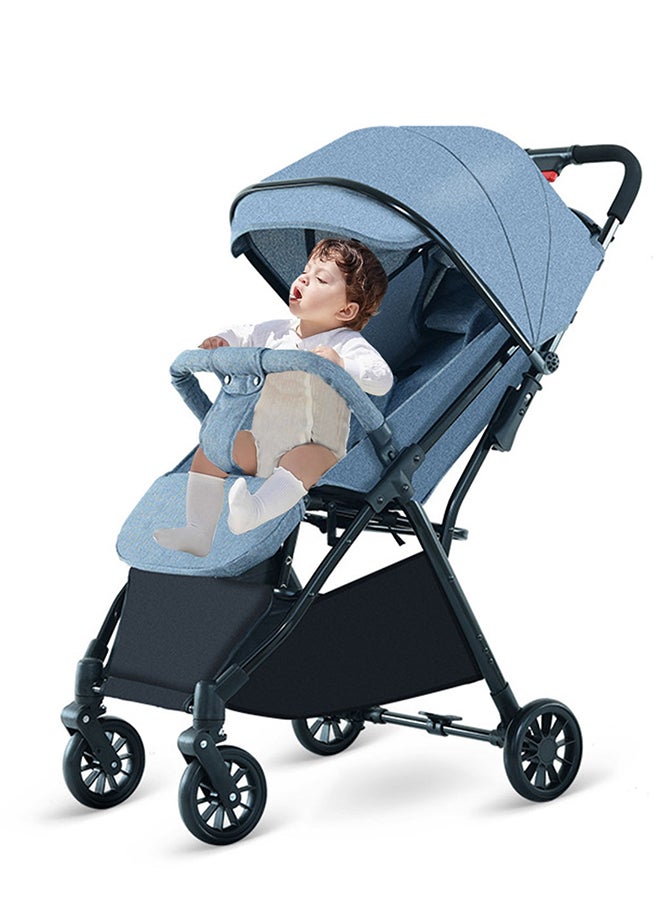 GOOTOY Auto Baby Stroller, Can Sit And Lie, Lightweight Single Stroller, Foldable And Portable Pram WIth Big Storage Basket, Travel Stroller For Newborn - Image 1