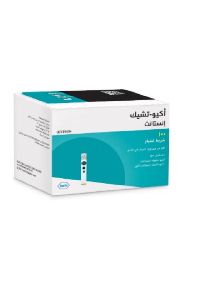 ACCU-CHEK Instant Original ACCU-CHEK Instant Test Strip Set 100 Test