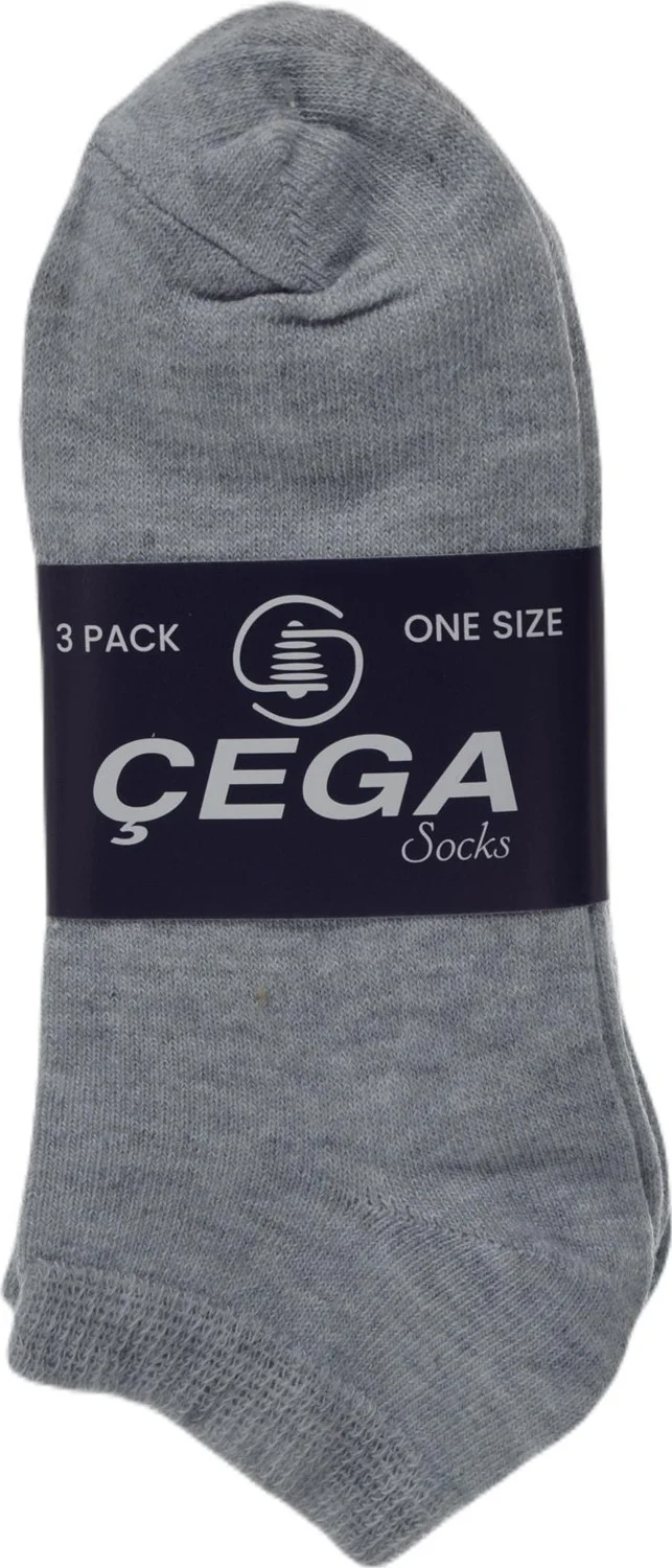 دودي فلورا Çega Unisex Comfortable Flexible Durable Plain 3-Piece Booties Socks