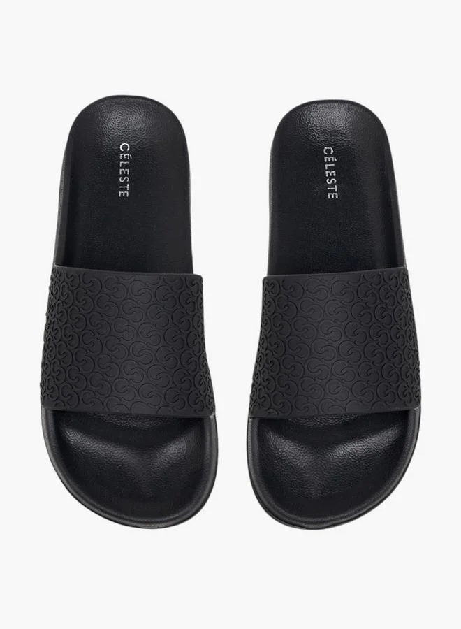 سيليست شباشب نسائية بنقش شعار