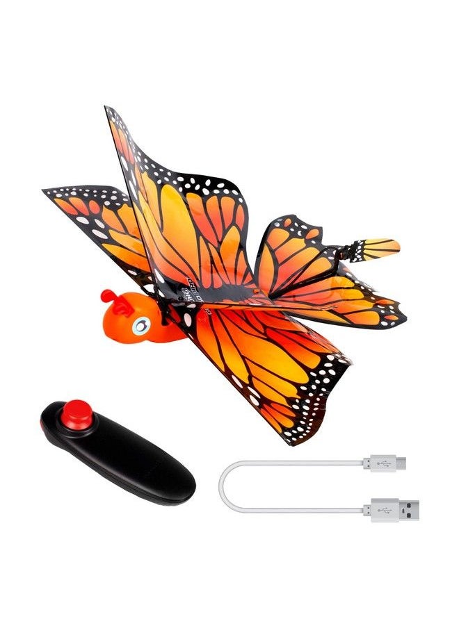 Zing Go Go Bird Remote Control Flying Toy Looks And Flies Like A Real Butterfly Great Starter Rc Toy For Boys And Girls (Butterfly)  - Image 1
