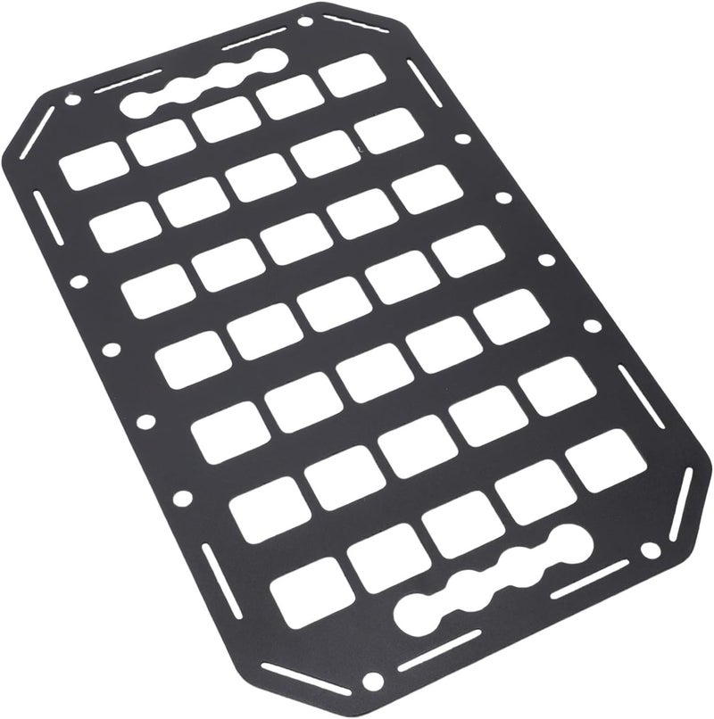Truck Bed Molle Panel Rack, Aluminum Cargo Storage Rack with Durable Finish, for Trucks, Cars, SUVs, Pickups - Image 4