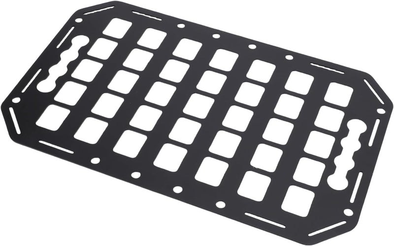 Truck Bed Molle Panel Rack, Aluminum Cargo Storage Rack with Durable Finish, for Trucks, Cars, SUVs, Pickups - Image 5