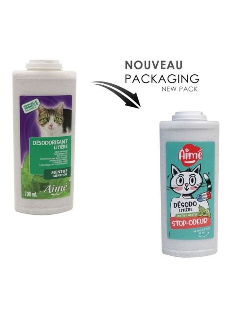 Aime Menthol Litter Deodorant For Cats 700ML - Image 3