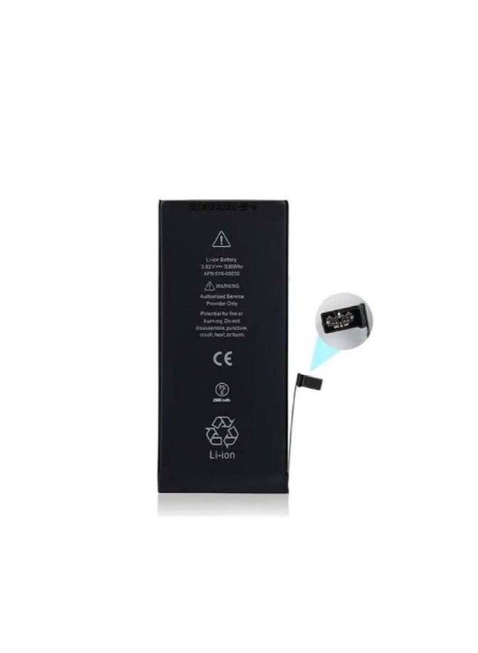 راين بطارية بديلة لهاتف أبل آيفون 6 باللون الأسود مع مجموعة الرسوم - Image 2