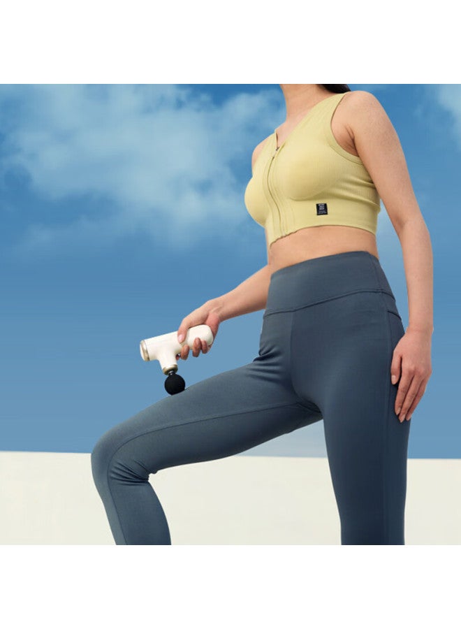 Beoka Adjustable Deep Tissue Massage Gun, Professional Muscle Massager Device, Portable Mini Version Deep Relaxation Shoulder Neck Waist Back New Year Gift X Max Platinum Beach - Standard Configuratio - Image 2