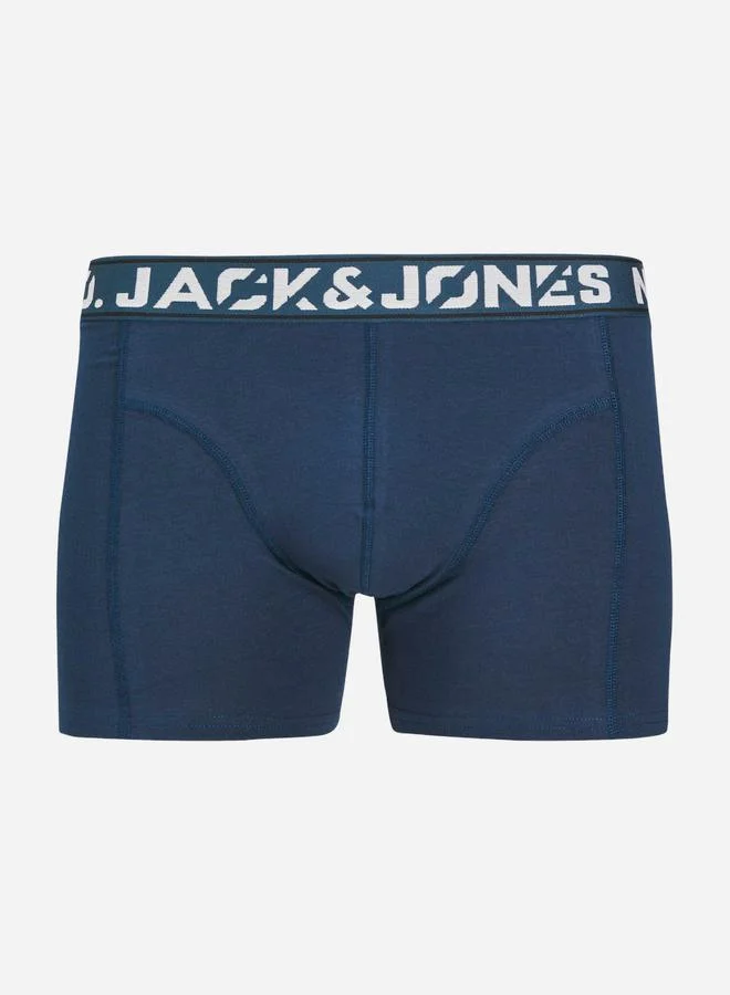 JACK & JONES Jack & Jones Pack of 7 - Colton Solid Trunks