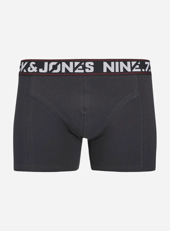 JACK & JONES Jack & Jones Pack of 7 - Colton Solid Trunks