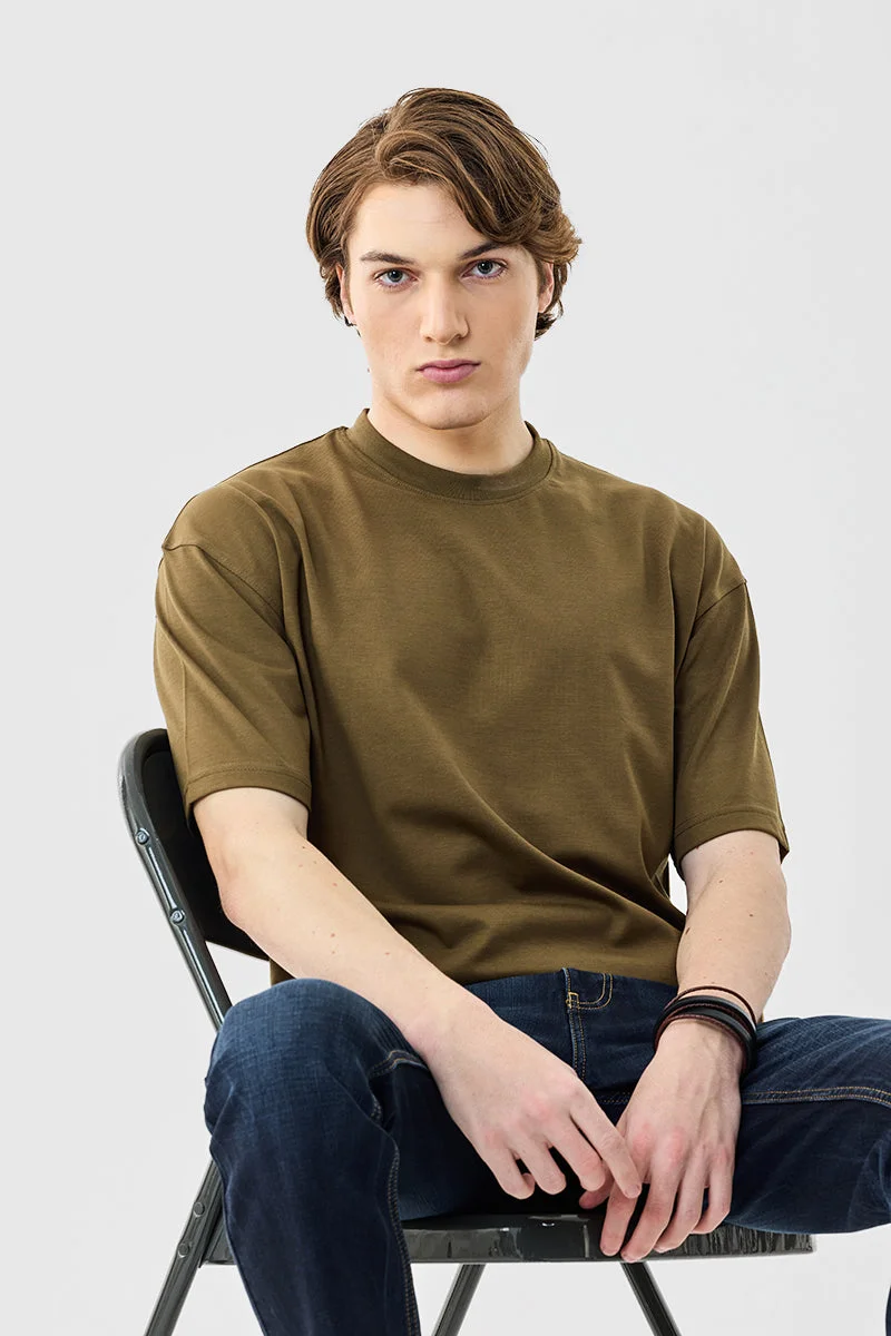 SNITCH Oversized 100% Cotton Core Lab T-Shirt