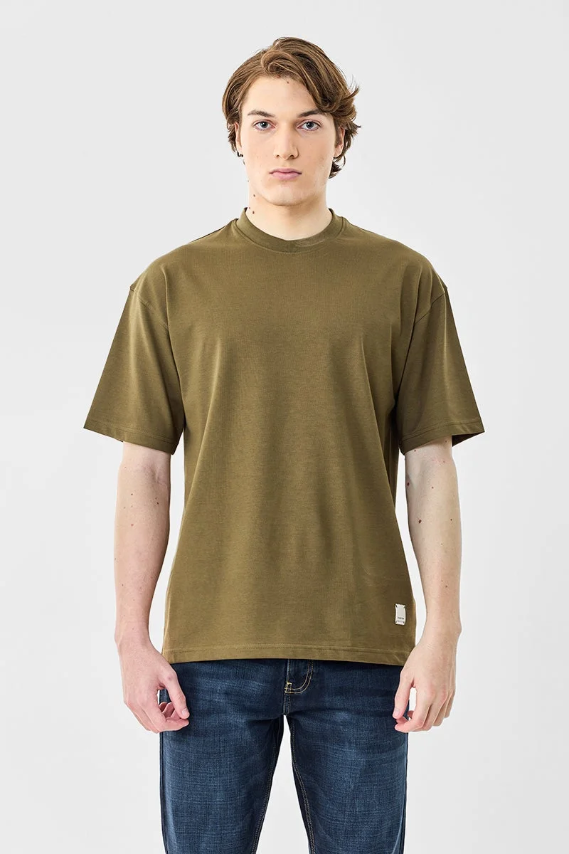 SNITCH Oversized 100% Cotton Core Lab T-Shirt