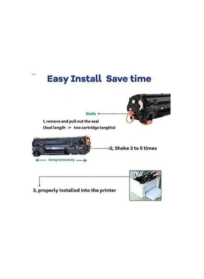 Terabyte 106A Compatible Toner Cartridge W1106A for  Laser 107 MFP135 MFP137 - Image 3