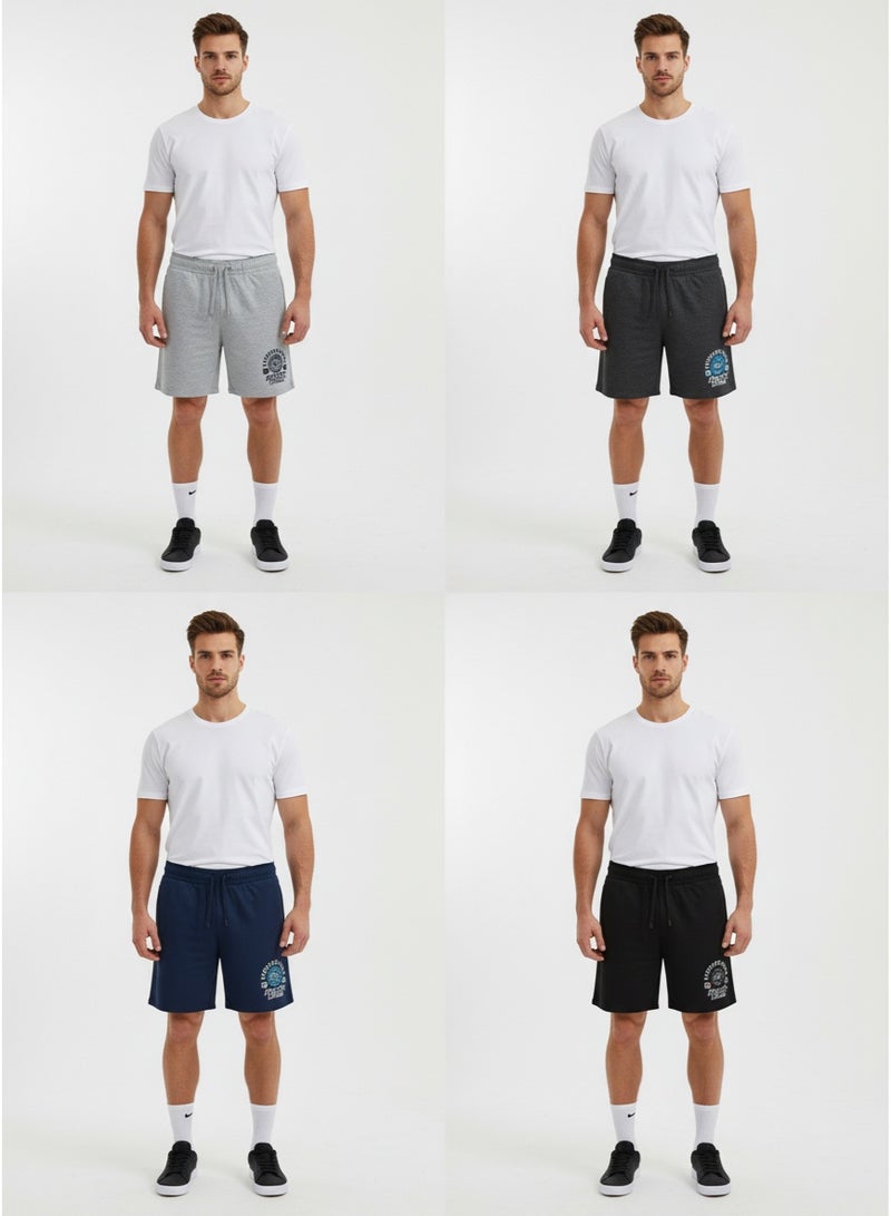 general SHORTS MENS BODY FRENCH TERRY FASHION HT/BB-SHFR-45-CH.MELANGE - Image 1