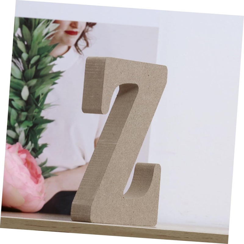 Wooden Alphabet Letters Wall Decor For Home Office Wedding Party Decorations - Image 5