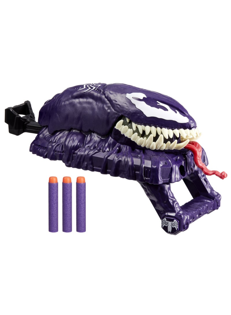 SPIDERMAN Marvel Spider-Man VenomVersus Marvelâ€™s Venom Strike Blaster, NERF Spider-Man Toy, Super Hero Toys for Kids Ages 5+ - Image 1