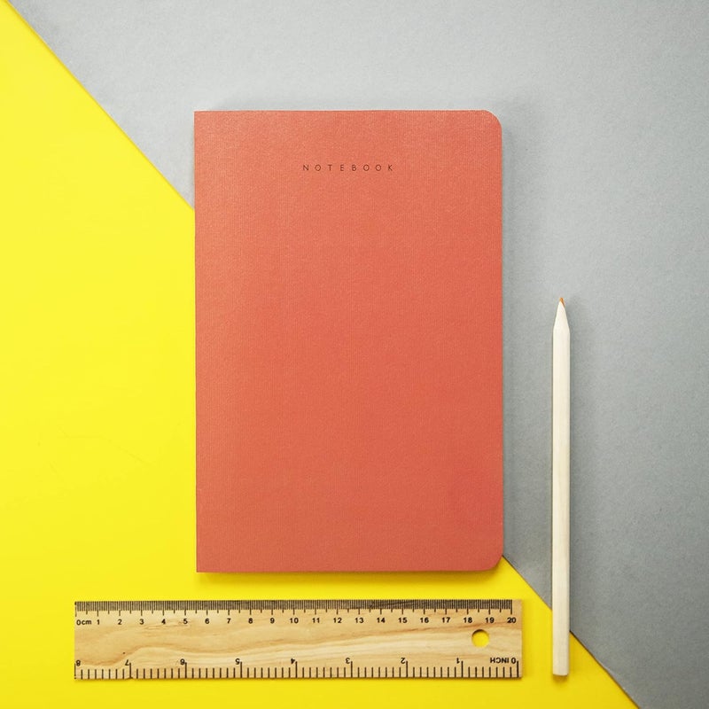 FACTOR NOTES A5 Notebook: 90 GSM | Ruled | 160 Pages (Redwood) - Image 4