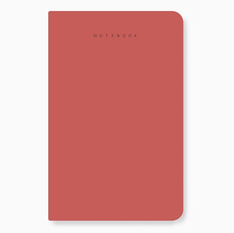 FACTOR NOTES A5 Notebook: 90 GSM | Ruled | 160 Pages (Redwood) - Image 1
