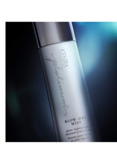 Kenra Kenra Platinum Blow-Dry Mist | Ultra-Lightweight Thermal Protectant | Detangles, Smooths, & Softens | Eliminates Frizz & Resists Humidity | Fine To Medium Hair  - Image 4