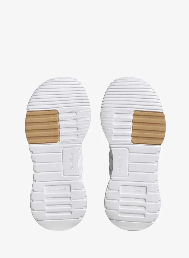 Adidas Racer Tr21 K White Running Shoes For Kids Unisex 3