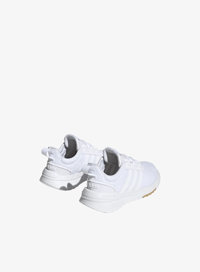 Adidas Racer Tr21 K White Running Shoes For Kids Unisex 3